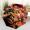 1pc Demon Slayer Character Automatic Opening and Closing Folding - A Good Choice for Gifts, Fashionable and Convenient Umbrella With Cute Cartoon
