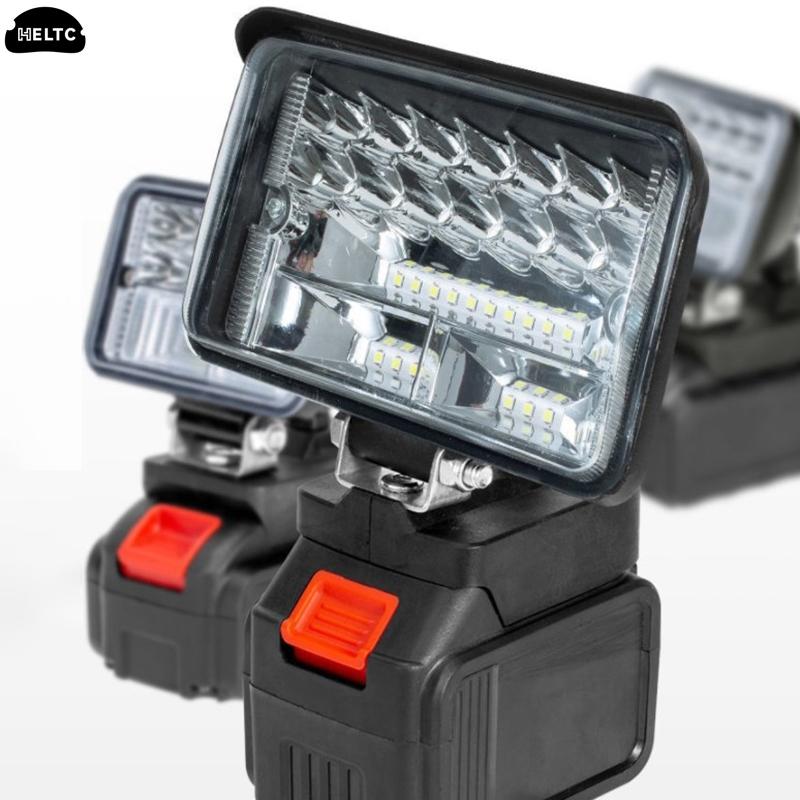 LED Working Light For Makita 18V Li-ion Battery LED Work Light 3/4 Inch Flashlight Portable Emergency Flood Lamp Camping Lamp