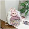 Cartoon cute Labu plush shoulder bag two-dimensional pain bag large capacity high-end backpack school bag CLE