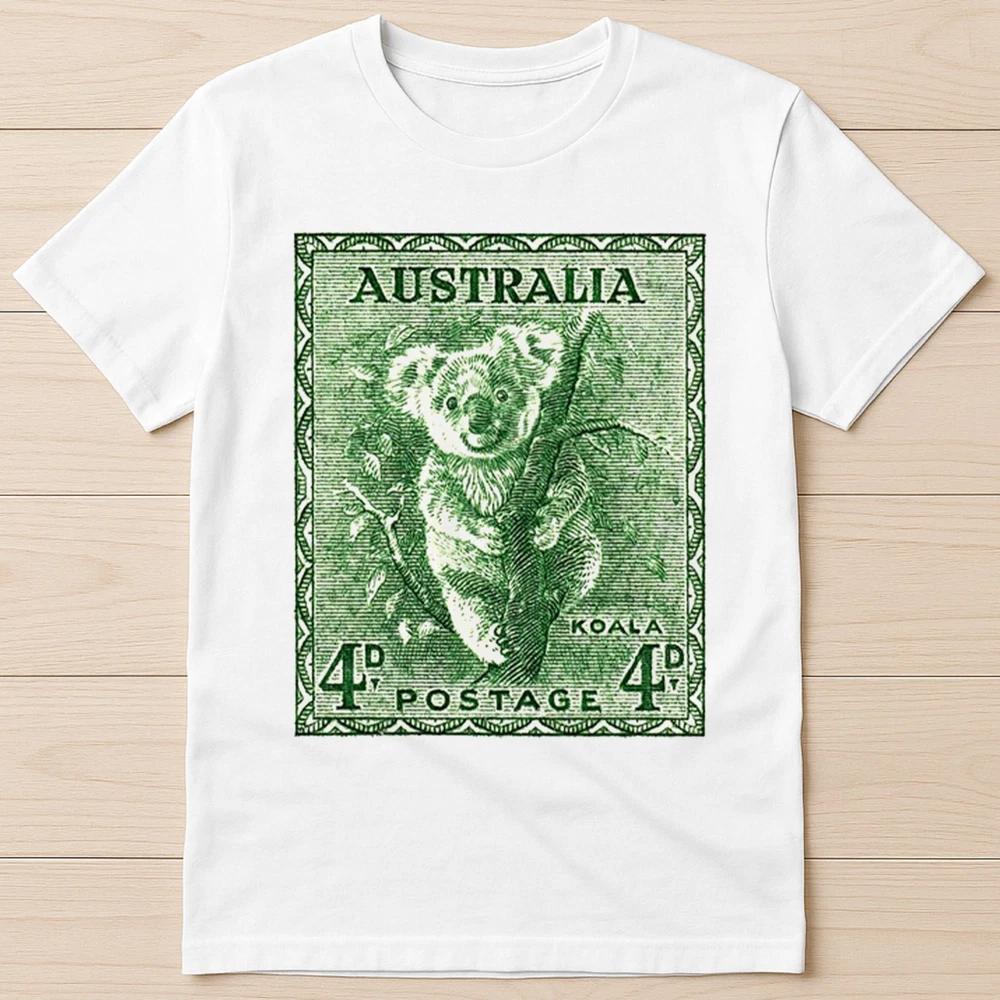 1940 Австралия Коала Почтовая марка Подарок Футболка T-shirt 6040 S