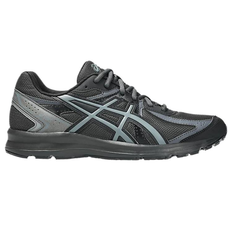 Asics Jog 100S Comfortable Versatile Simple Fashion Durable Low-Top Running Shoes Unisex sneaker Graphite-Gray 1203A684-020