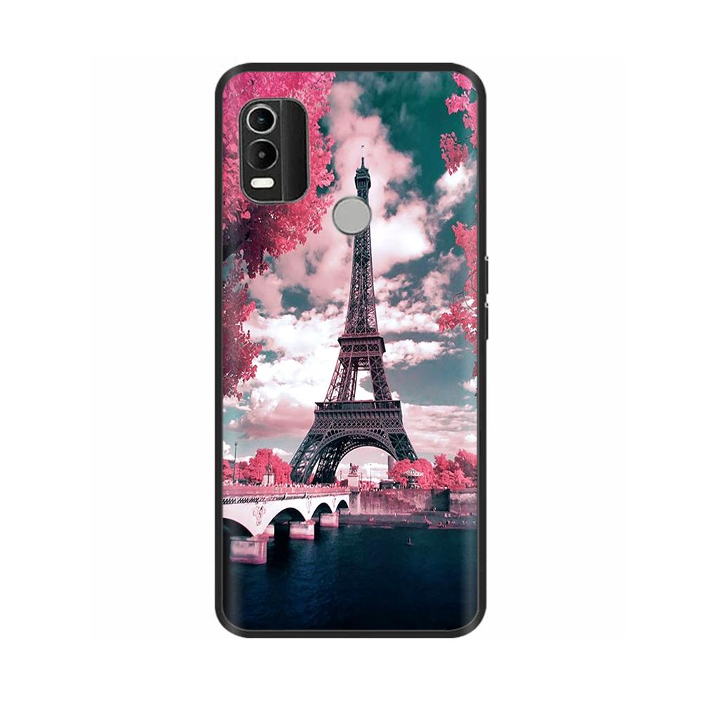 For Nokia C21 Plus Case Soft Silicone TPU Cover For Nokia C21 Fundas Capa For Nokia C21 Plus Phone Case Black Bumper Coque Shell