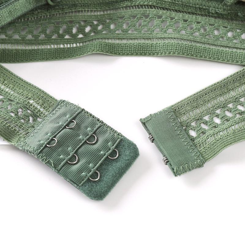 Ladies Underwired Bra Lace Beauty Back Suit Underwear