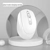Macaron Color Dual-Mode Silent Rechargeable Wireless Bluetooth Mouse for Home, Office, and Gaming