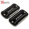 Motorcycle Accessories Fits For KAWASAKI J300 J 300 2014- 2015 2016 2017 2018  Aluminum Brake Fluid Reservoir Cap Covers