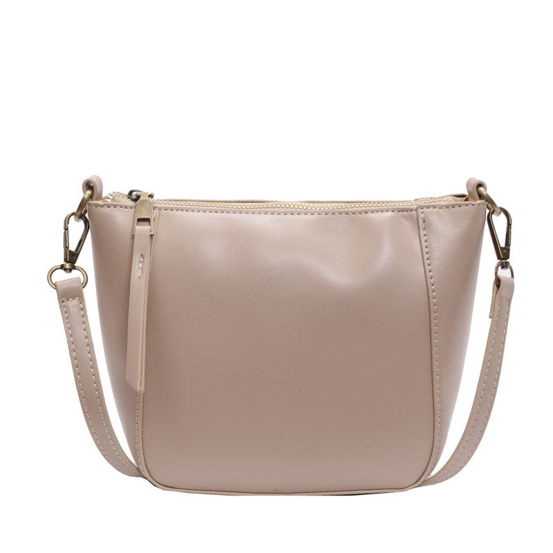 Retro Dumpling Bag, Women's Crescent Shoulder Bag, Crossbody Handbag, PU Leather Purse