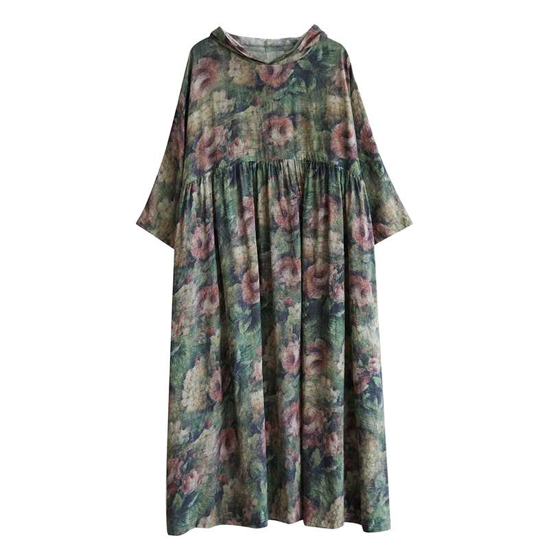 Women's Monochrome Long Dress