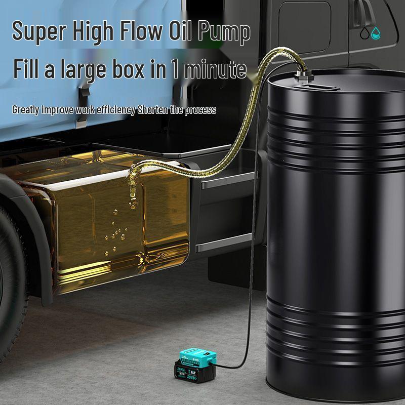 24V 100W High Power Diesel Pump with Lithium Battery for Oil Extraction & Fueling