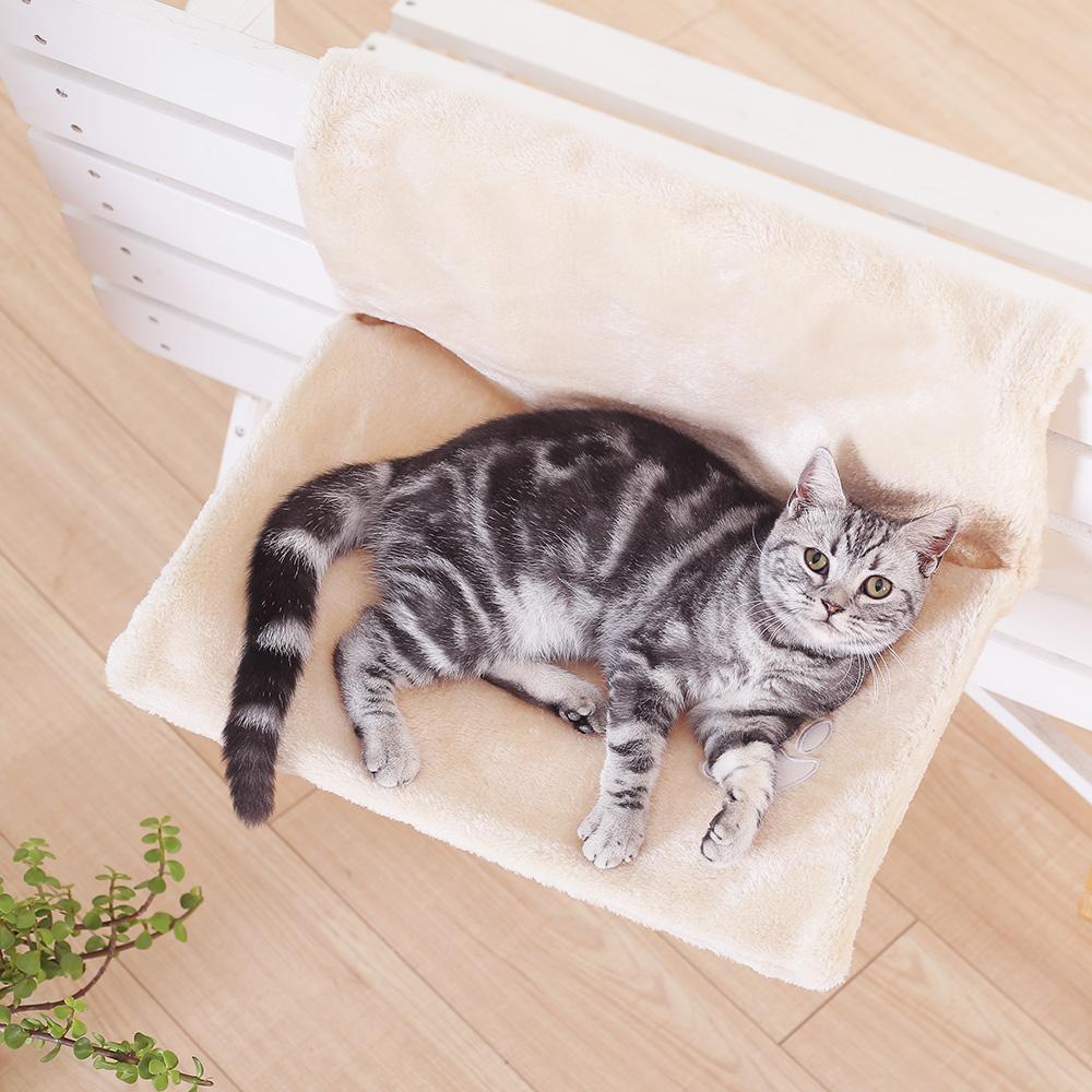 HOOPET Warm Cat Cradle Pet Cat Hammock Cat Radiator Lounge for Cat Kitty Hanging Bed Cosy Carrier Pet Bed Seat Hammock