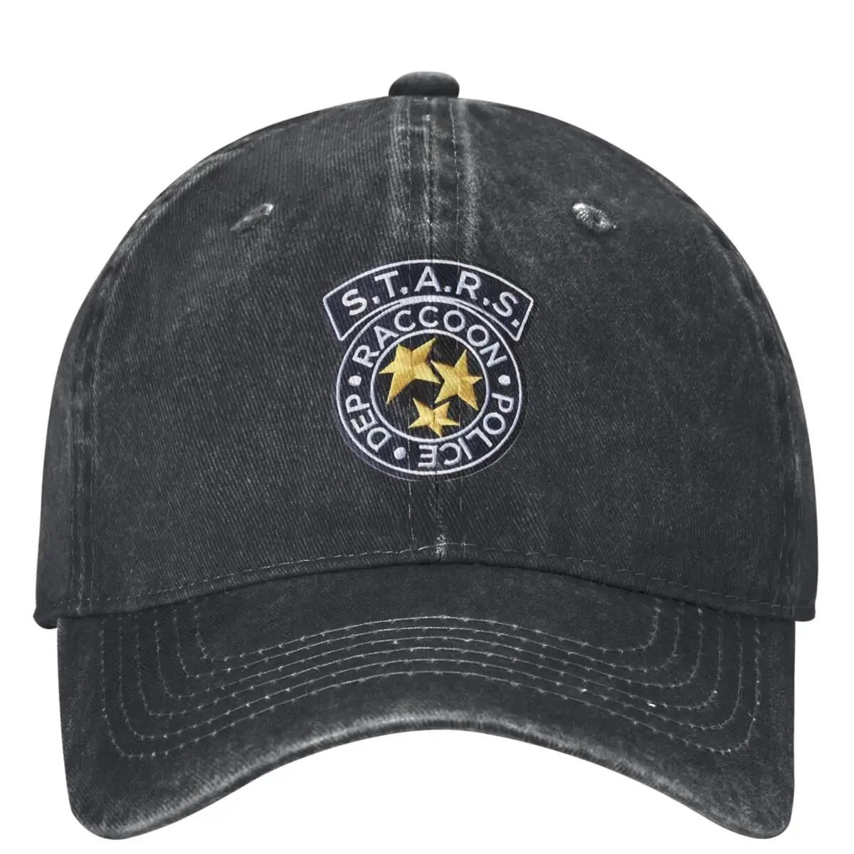 

Stars Logo Baseball Cap Residents Evils Game Unisex Teens Design Hip Hop Hats Summer y2k Retro Hiking Fishing Baseball Caps One Size