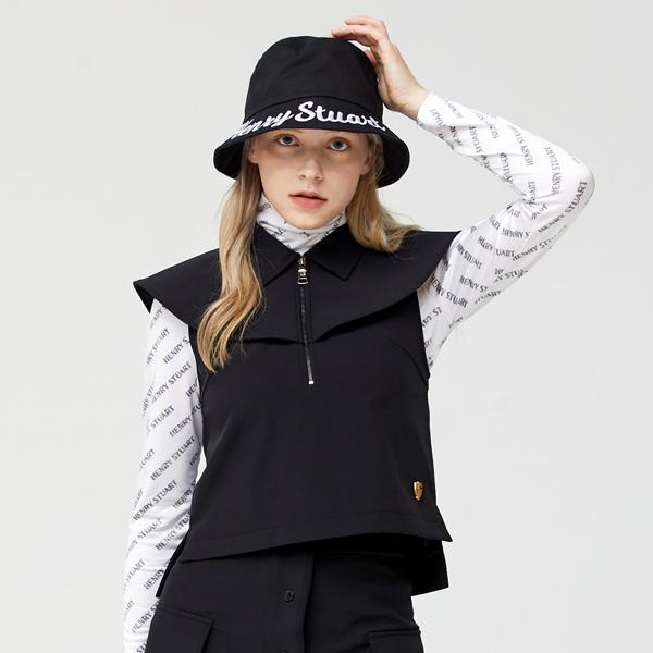 Henry Stuart Women'S Cape Mini Vest Black