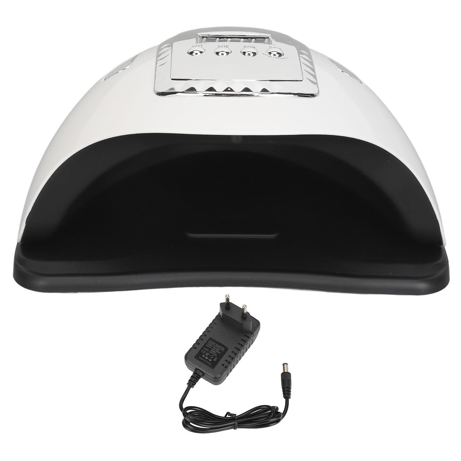 

УФ-лампа для ногтей, быстрая сушка, высокая мощность, 66 шт., профессиональная полировка, маникюрная сушилка для ногтей 100 EU Plug