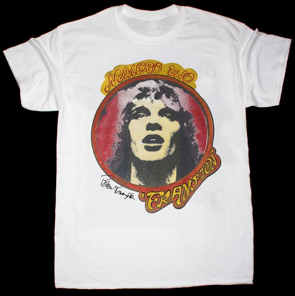 Collection Peter Frampton Cotton White S-2345XL Unisex T Shirt Unisex T-Shirt XXXXL