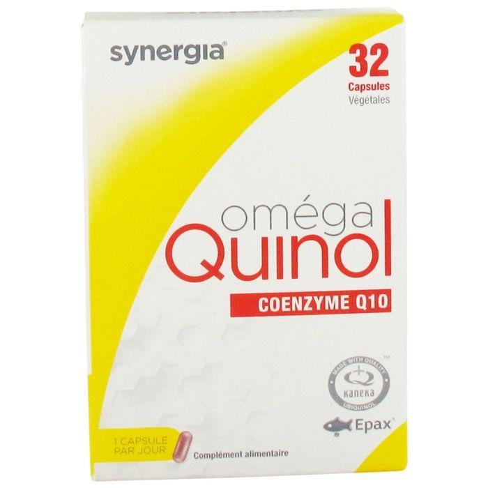 Synergia Oméga Quinol 32 Capsules