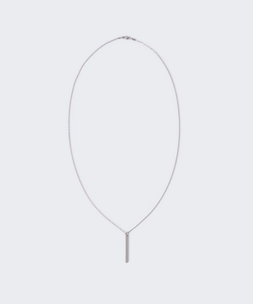 Musinsa Standard Square Bar Necklace [Silver]