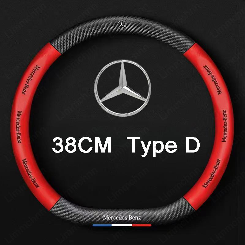 Autopříslušenství Potah na volant pro Mercedes Benz C180 C200 C260 C300 W108 W124 W126 W140 W168 W169 W176 GLA CLA