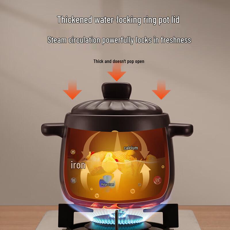 Supor 4.5L High-Temperature Ceramic Clay Pot