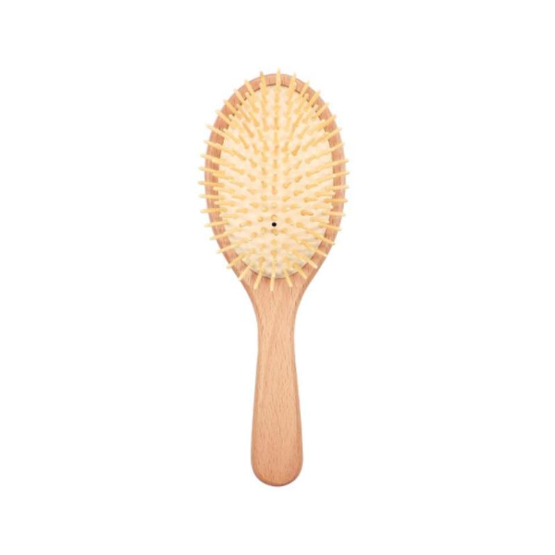 Wood Round Cushion Brush