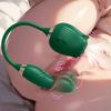 Sex Toy 2 In 1 Sucking Vibrator Nipple Penetration Vagina Rose-Vibrator G-spot Stimulator Masturbation Tools Women Audle Product Dildo Vibrating Egg