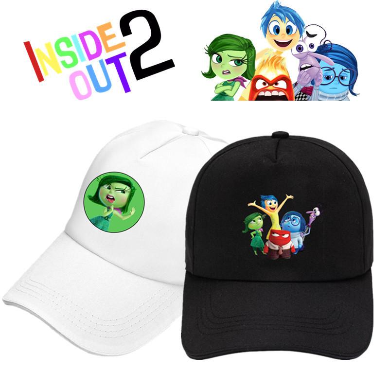 Inside Out Breathable Baseball Hat Cotton Sun Protection Anime Summer Fandom