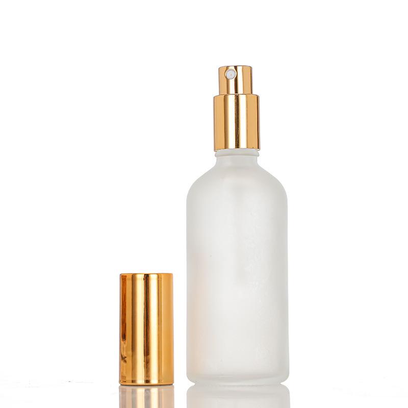 Transparent 30ml Glass Essential Oil Bottle with Frosted Rubber Dropper - Travel-Size Cosmetic Sample Container