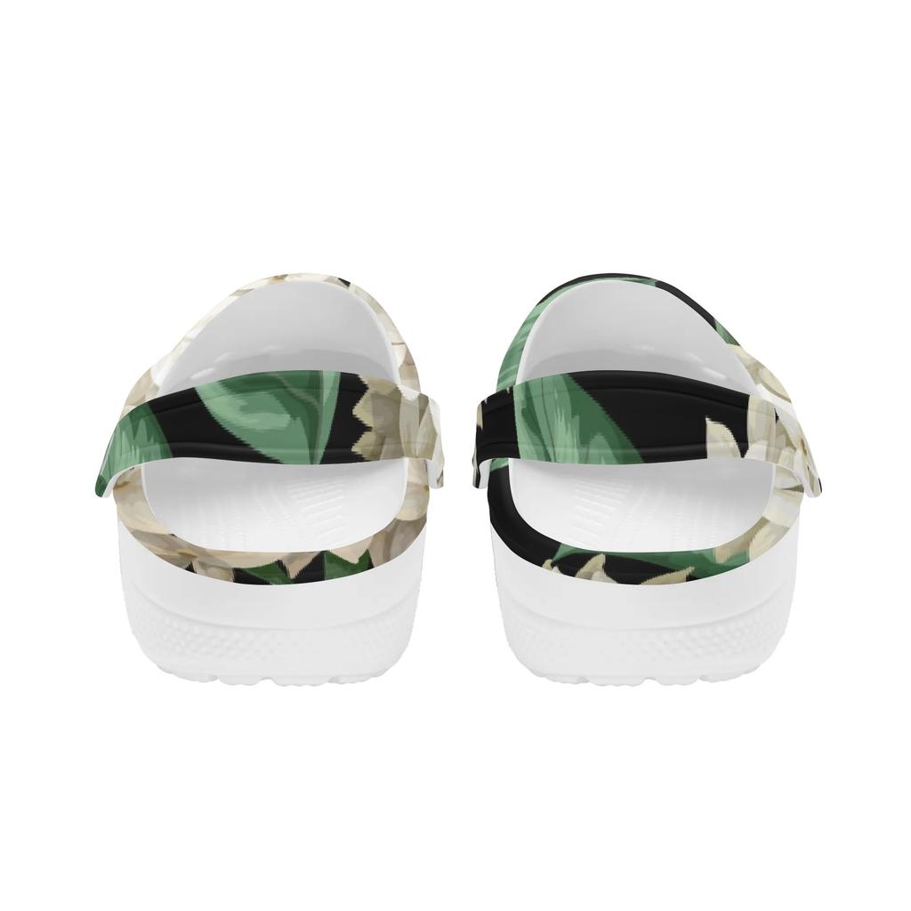 Cute Printed EVA Clogs Sandals Women Men Flexible Lightweight Slip On Casual Slippers Soft Sole Summer Shoes Leisure Wear