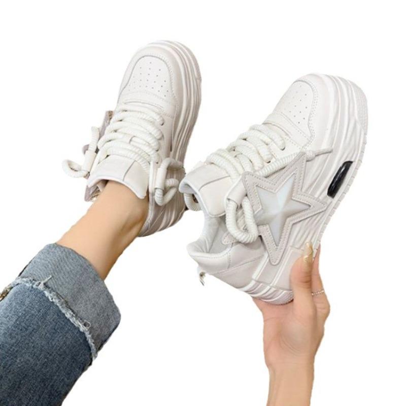 Pantofi noi cu platformă înaltă cu cap mare pentru femei, pantofi sport casual populari