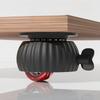 Paste Ball Bearing Caster No Drilling Required Furniture Bedside Table Load-Bearing Casters Mobile Base Braked Silent Wheels