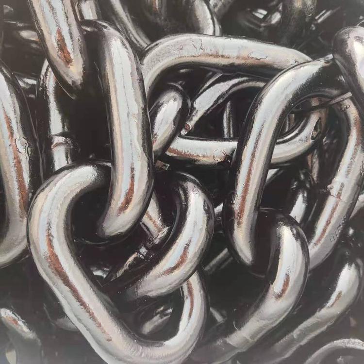 Mining Heavy-Duty Wear-Resistant Scraper Conveyor Link Chain with High Breaking Force