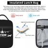 Luftfahrtliebhaber Wiederverwendbare Lunchbox Auslaufsicher Flugzeug Pilot Flieger Luftkämpfer Thermokühler Essen Isoliert Lunchtasche Schule