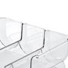 Wine Organizer Stackable Plastic Transparent Water Bear Bottle Holder Rack for Home Display 3