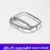 Compatible Mercedes-Benz C-Class W203 Gear Shift Lever Decor Ring - Silver Electroplated.