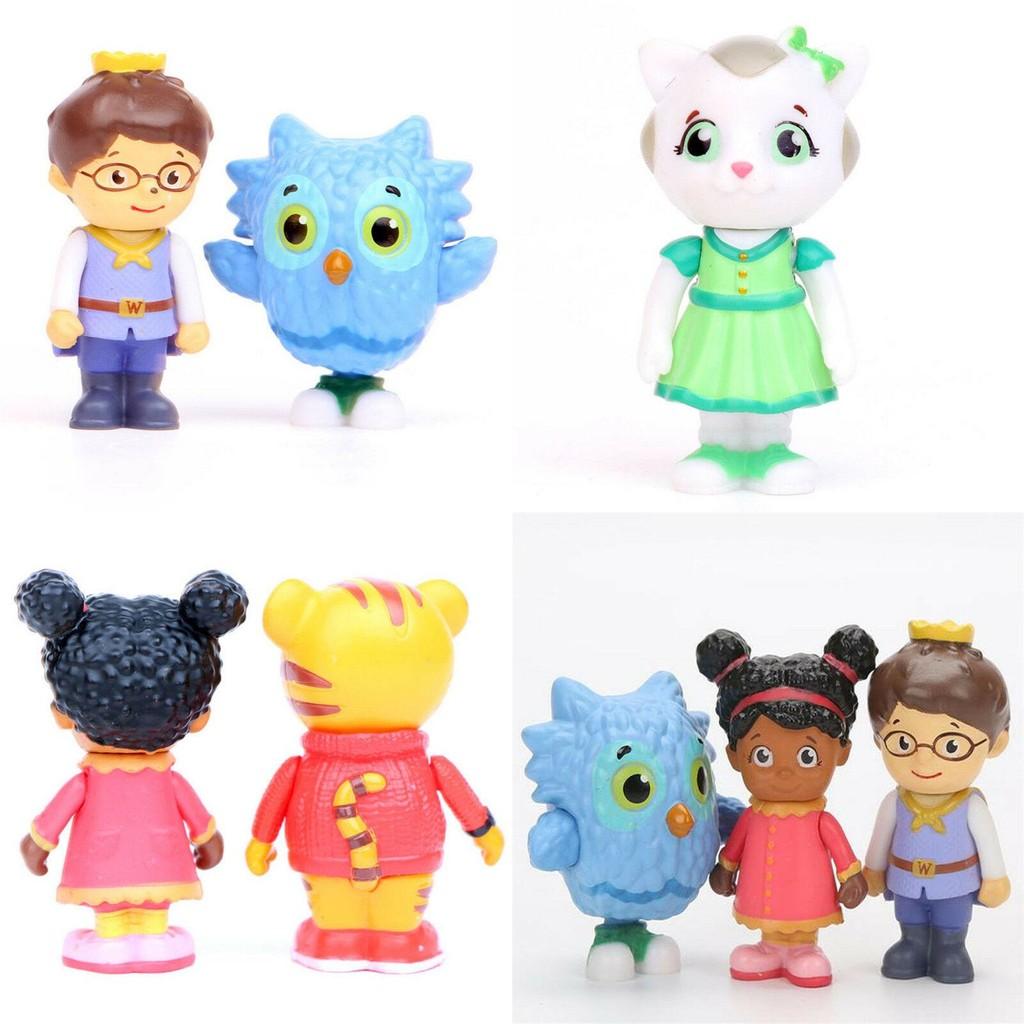 Delightful Daniel Tiger's Neighborhood Friends Pvc Action Figures Ideal Christmas Toy Gift