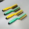 Industrial Foam Cleaning Brush with Steel Wire for Exterior Wall Caulking