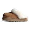 Sangpo 2024 Sheepskin Snow Boots with Heightened Toe Cap & Thick Sole Fur Slippers