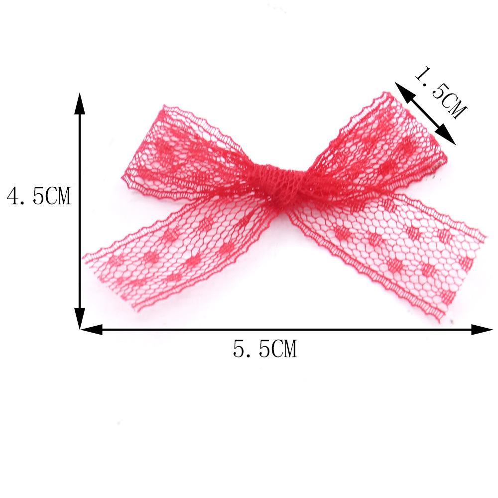 Lace Lace Bow Pantyhose Shoes And Hats Children'S Hair Accessories Clothing Accessories Hand Tie Bows
