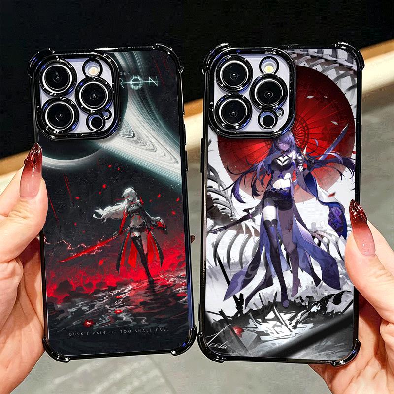 Honkai Star Rail Acheron Plating Phone Case For Xiaomi Poco X5 X6 X7 X8 Pro Max F8 Ultra F7 M8 M7 M5S Redmi 15C 15 14C 13C 13 X3