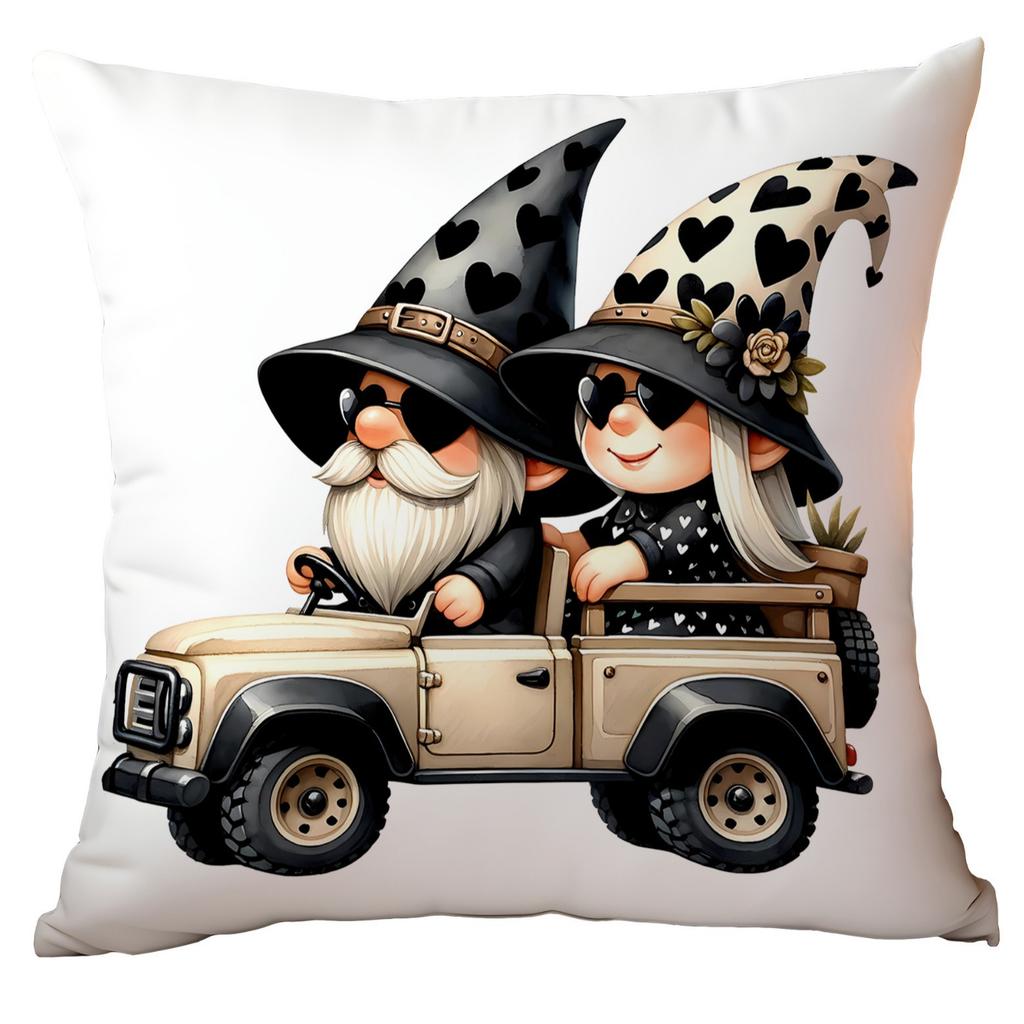 Neue Valentinstag Zwergenpaar Liebe Kissenbezug Wohnzimmer Sofa Kissenbezug