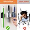 Silicone Pen Holders Marker Holders Easy To Install Adhesive Pencil Organizer School Office Supplies for Desk and Wall