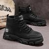 Fashion CYYTL Mens Boots Casual Shoes Cowboy Combat Tactical Motorcycle Chelsea Ankle Leather Work Outdoor Hiking Designer Luxury Winter