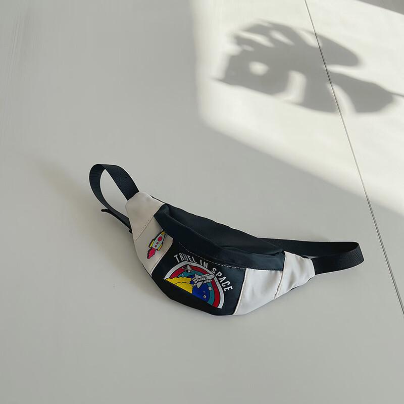 

Li Shen Kids Cartoon Rocket Chest Bag Kids