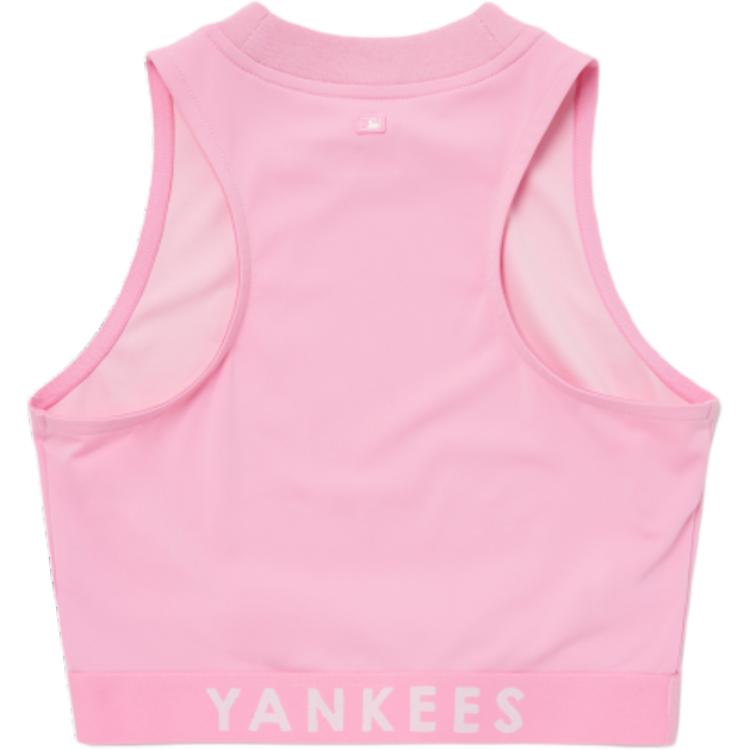 New MLB New York Yankees Tank Tops Women's Pink 3FTK08023-50PKS