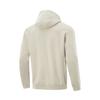 Li Ning Basketball Series Sports Casual Simple Solid Color Hoodie Men hoodies Gravel-Grey AWDV229-5