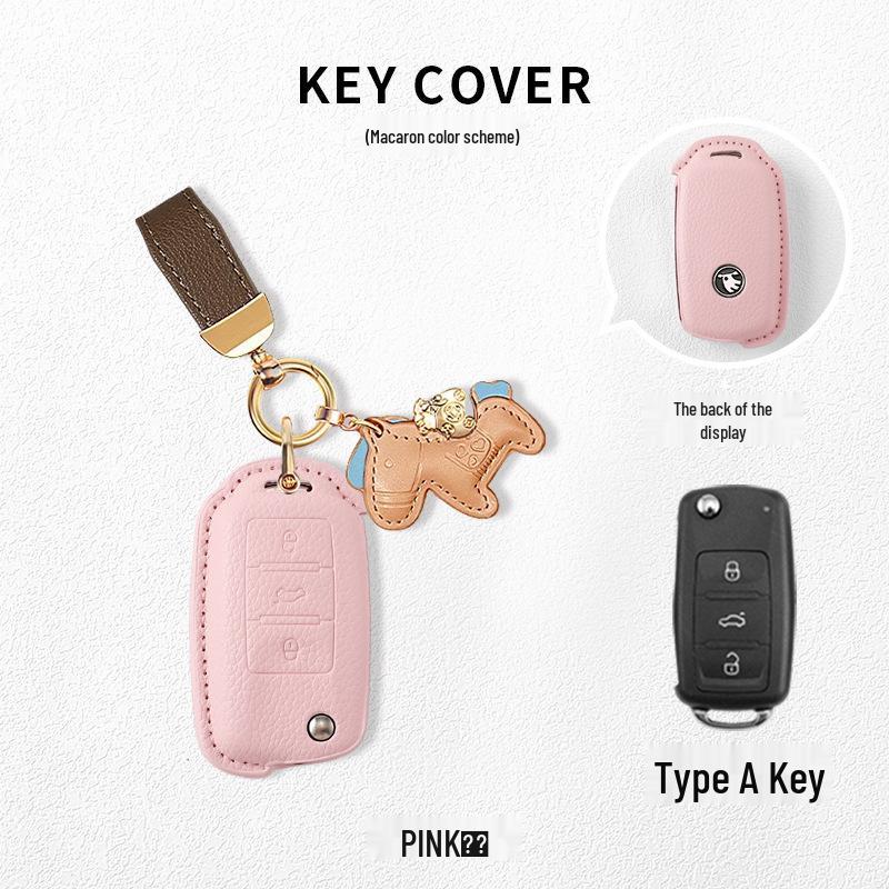 Compatible Key Cover for Skoda Rapid, Fabia, Kamiq, Karoq, Kodiaq