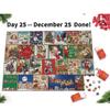 Christmas Gifts Christmas Advent Calendar Puzzle 24 Boxes Santa Claus' Gift Puzzle  New Year Gift