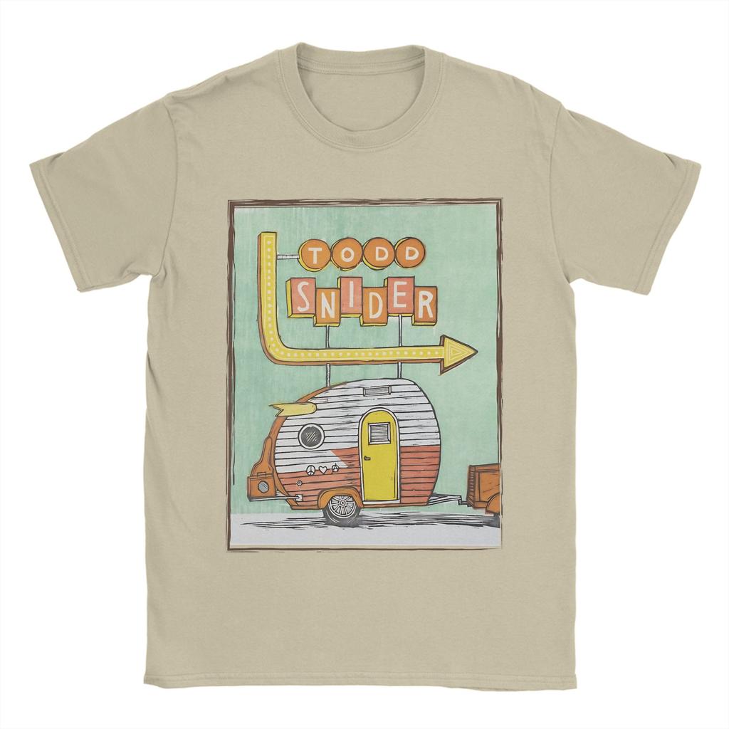 Country Music Singer Todd Snider T Shirt Summer Pure Cotton T Shirts For Men Hip Hop Design Tshirt Short Sleeve Awesome Tops