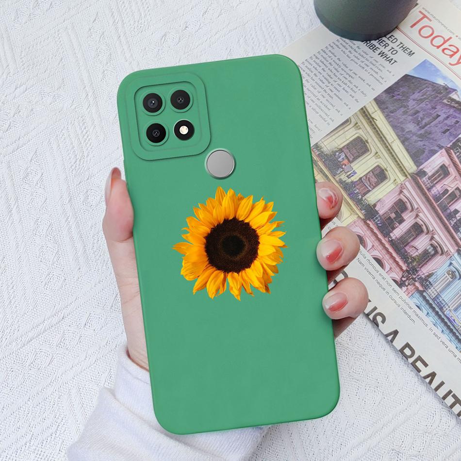 Custodie Per OPPO A15 A15S A16K A16E Design Carino Morbido Silicone Liquido Protezione Fotocamera Migliorata Cover Posteriore Per OPPO A 16K 16E Coque