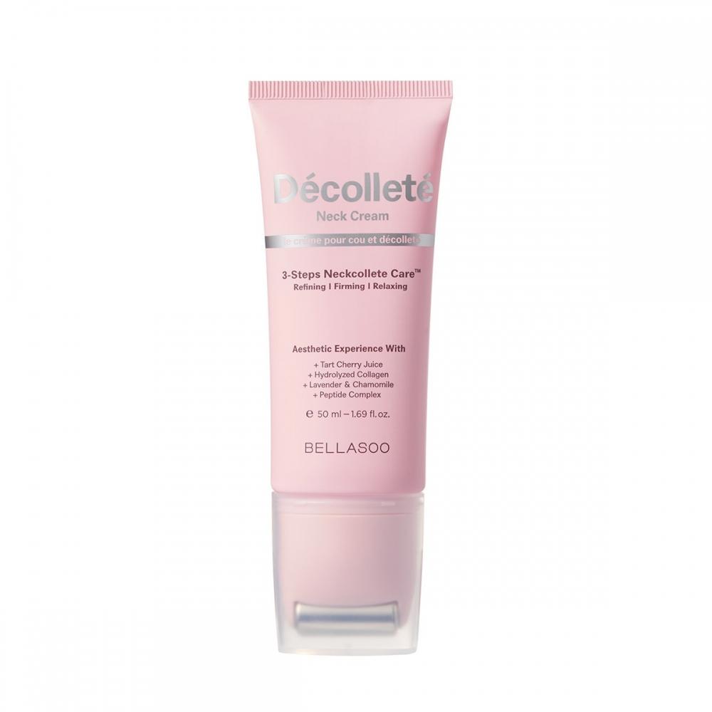 Bellasu Decollete Neck Cream 2 Pack +v Stretch Band Mask 2 Sheets