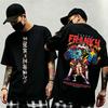 Summer New Arrival One Piece Pattern Tshirt unisex anime print casual shortsleeved fashionable streetwear top Y2K style