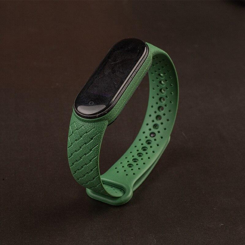 Silicone Braided Solo Loop Bracelet For Xiaomi Mi Band 7 Wrist Quick Replacement Sport Smartwatch Correa NFC Miband 4 5 6 Strap